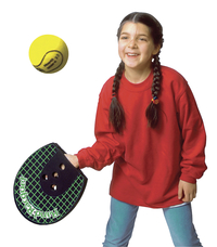 Oncourt Hand Racquet, 11 x 10-1/4 Inches, Black/Green, Set of 2 2121035