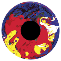 Optikinetics Solar Liquid Effect Wheel, Magnetic, Multicolored 2121145
