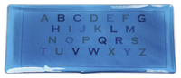Alpha, Numeric Gel Pads, Set of 4 2123700