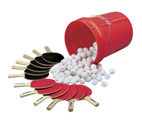 FlagHouse Keepers Table Tennis Kit with Included Bucket 2123774