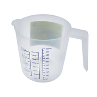 Great Lakes Select Plastic Measuring Cup, 16 Ounce, Transparent 2124005