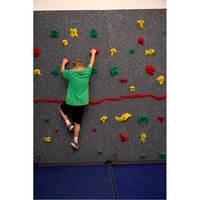 Image for Everlast Climbing Magna 8 x 4 Feet Traverse Wall Package from School Specialty