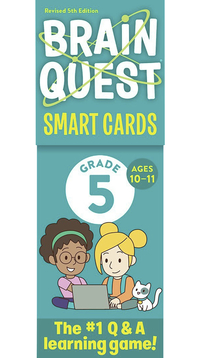 Image for Brain Quest Smart Cards Revised 5th Edition, Grade 5 from School Specialty