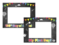 Astrobrights Photo Op Frame, My First Day & 100th Day 2132040