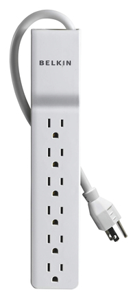 Belkin 6 Outlet Home/Office Surge Protector 4 Foot cord 2134635