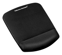 Fellowes PlushTouch Mouse Pad with Wrist Rest Foam Fusion, Black 2134645