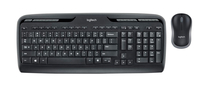 Logitech MK320 Wireless Keyboard and Mouse Combo with Media Keys, Black 2135304