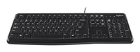 Logitech Keyboard K120 Plug-and-Play USB Keyboard, Black 2135306