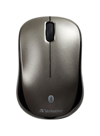 Verbatim Bluetooth Wireless Tablet Multi-Trac Blue LED Mouse, Graphite 2136005