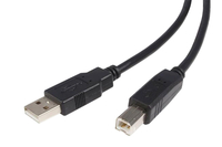 StarTech USB 2.0 A to B Cable, 15 Feet, Black 2136096