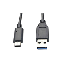 Tripp Lite USB-C to USB-A Cable (M/M), Black 2136112