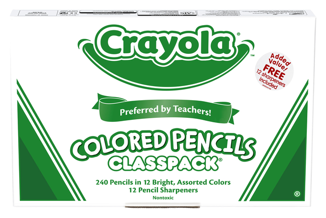  CAXUSD 4 Boxes Color Pencils Colored Pencil Kids Suit