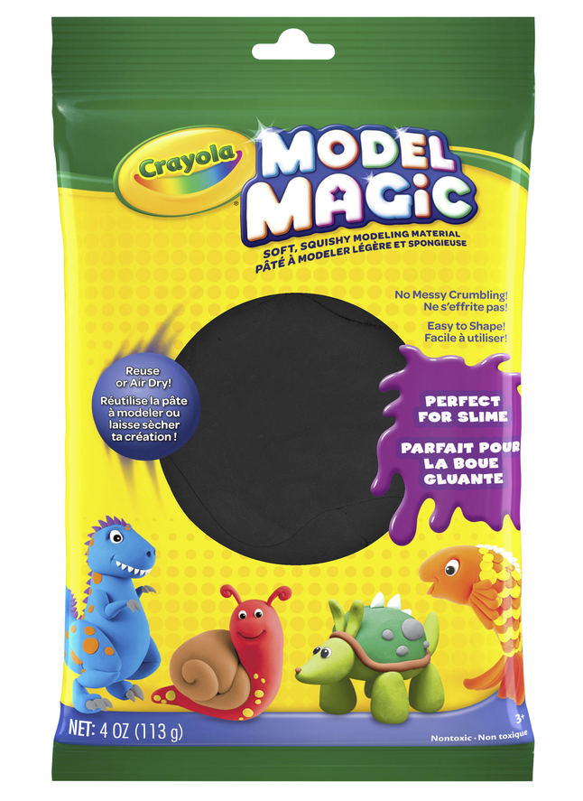 Crayola Model Magic, Black - 4 oz pack