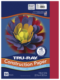 Colorations® White Heavy Weight Construction Paper, 9 x 12, 500
