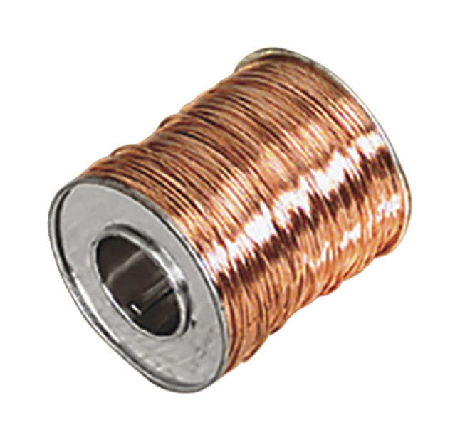 14 Ga Square Copper Wire 25 Ft Coil ( made in USA )
