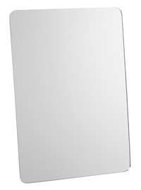 School Smart Shatterproof Mirror, Magnetic Back, Rounded Corners, 5 x 7 Inches 247465