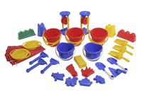 Childcraft Sand and Water Toys Activity Set, Assorted Colors, 28 Pieces, Item Number 259560
