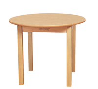 Childcraft Wood Table, Laminate Top, Round, 30 x 30 Inches, Item Number 1473465