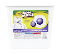 Crayola Model Magic Mess-Free Modeling Dough, Non-Toxic, 2 Pounds, White, Item Number 391130
