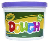 Crayola Non-Toxic Modeling Dough, 3 lb Pail, Purple, Item Number 391151