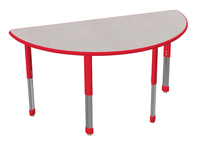 Classroom Select Activity Table, Half-Round, Item Number 4000055