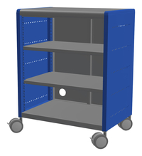 Image for Classroom Select Geode Medium Cabinet, Double Wide with Shelves from School Specialty