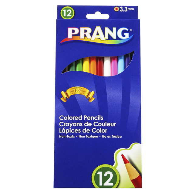 Triangular Colored Pencils - Prang