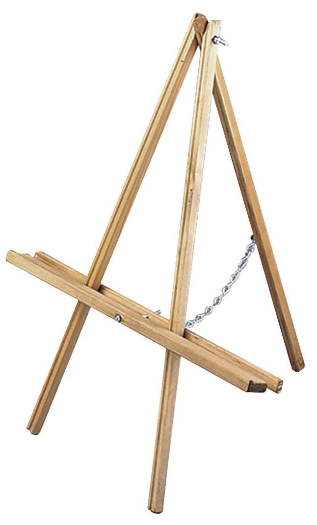 American Easel 24 inch Table Top Tripod-Natural Fir