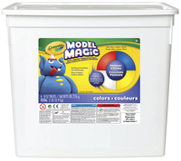 Crayola Model Magic Non-Toxic Modeling Dough Set, 2 lb Bucket, Assorted Primary Colors, Item Number 437543