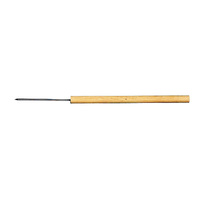 Jack Richeson Pottery Cut-Off Needle, 5-3/8 in, Hardwood Handle, Pack of 12 Item Number 450263