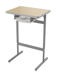 Classroom Select Advocate Pedestal Leg Single Student Desk, Item Number 4000290