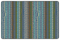 Childcraft Cobblestone Stripe Carpet, Rectangle, Item Number 4000103