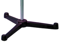 United Scientific Triangular Support Stand. 4 in Legs, 20 x 3/8 in Rod, Item Number 573078