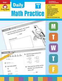 Math Practice, Math Review Supplies, Item Number 068076