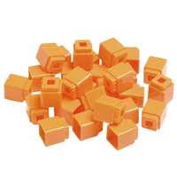 Unifix Orange Cubes, Set of 100 700075