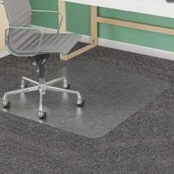 Image for Deflect-O SuperMat Chair Mat, 45 x 53 Inches, Clear from School Specialty