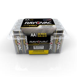 Image for Rayovac Ultra Pro Alkaline Batteries, AA, Pack of 24 from School Specialty