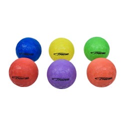 Image for Sportime Small Valveless Playground Balls, Textured, 2-1/2 Inches, Assorted Colors, Set of 6 from School Specialty