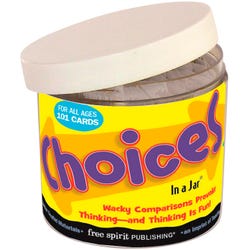 Free Spirit Publishing Choices In a Jar, All Ages 2131346