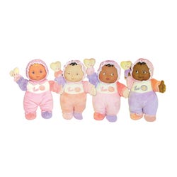 Image for Lil Hugs Multicultural Diverse Baby Dolls, 12 Inches, Set of 4 from School Specialty