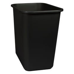 Image for School Smart Indoor Waste Basket, 28 Quart, Black from School Specialty