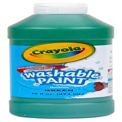Image for Crayola Washable Paint, Green, Pint from School Specialty
