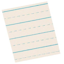 Image for School Smart Alternate Ruled Writing Paper, 1/2 Inch Ruled Long Way, 11 x 8-1/2 Inches, 500 Sheets from School Specialty