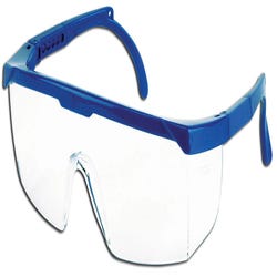Image for Sellstrom Sebring 400 Safety Spectacle, Hard Coated Polycarbonate Side-Shield, Blue from School Specialty