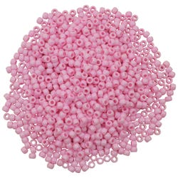 Image for Creativity Street Pony Beads, 6 x 9 Millimeters, Pink, Pack of 1000 from School Specialty