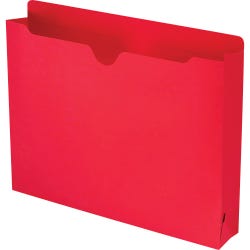 Image for Smead File Jacket, Letter Size, 2 Inch Expansion, Red, Pack of 50 from School Specialty