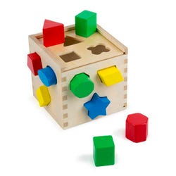Image for Melissa & Doug Shape Sorting Cube from School Specialty