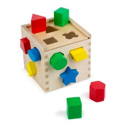 Image for Melissa & Doug Shape Sorting Cube from School Specialty