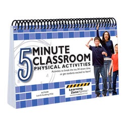 Image for Visualz 5 Minute Physical Activities Book, 8-1/2 x 5-1/2 Inches from School Specialty