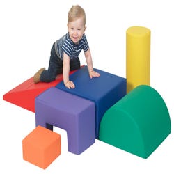 Image for Children's Factory Climb and Play 6 Piece Play Set, Primary from School Specialty